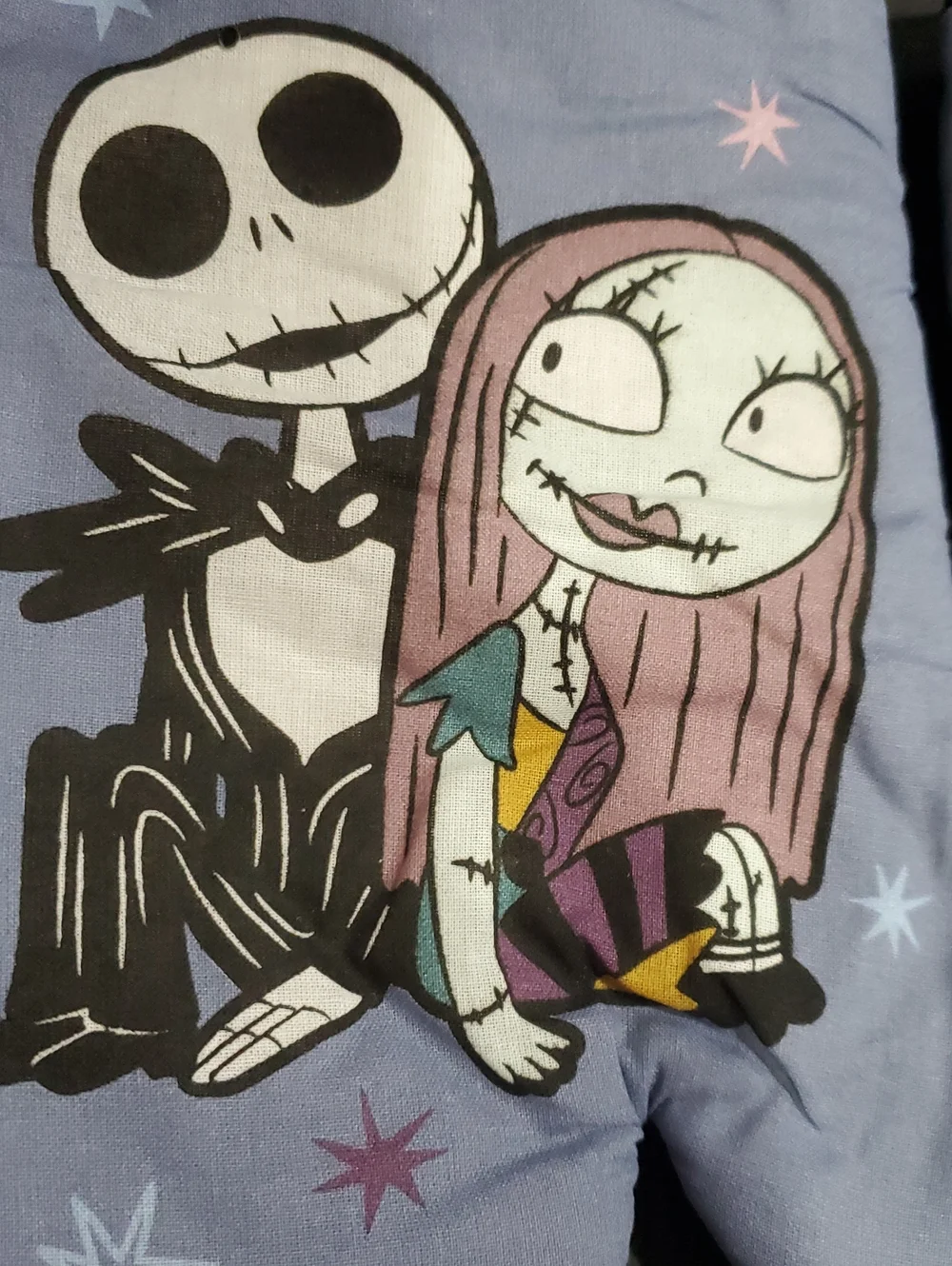 Disney’s Tim Burton's Nightmare Before Christmas 2pack Jack and Sally oven mitts